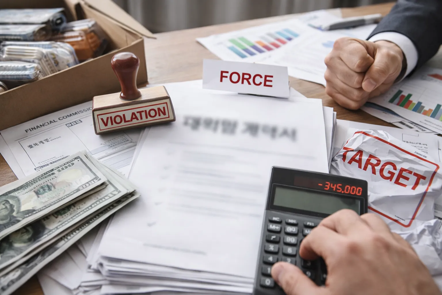 대리점법 금지 행위 유형 위반 제재